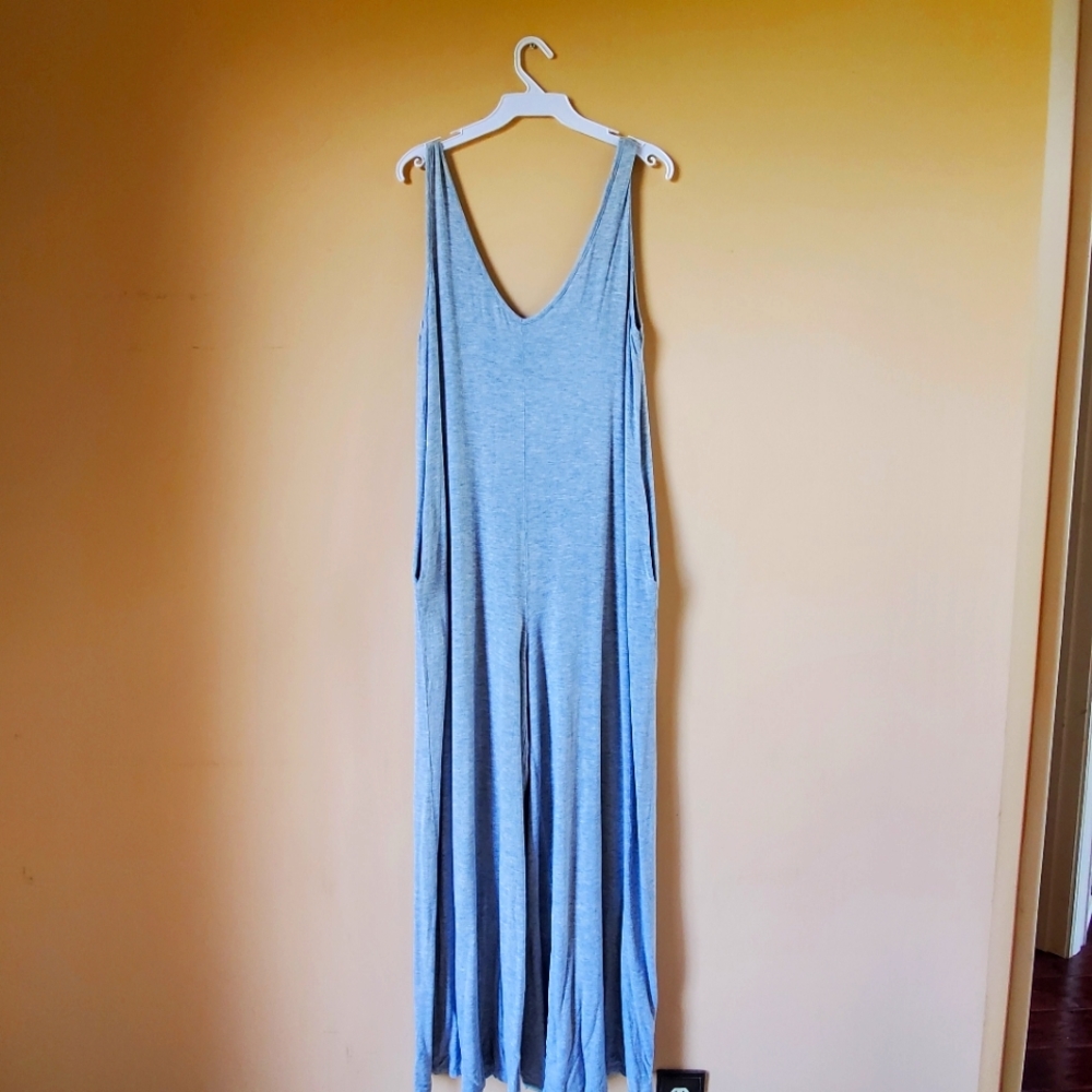 Oversized Jumpsuit Colors:Pink;Gray